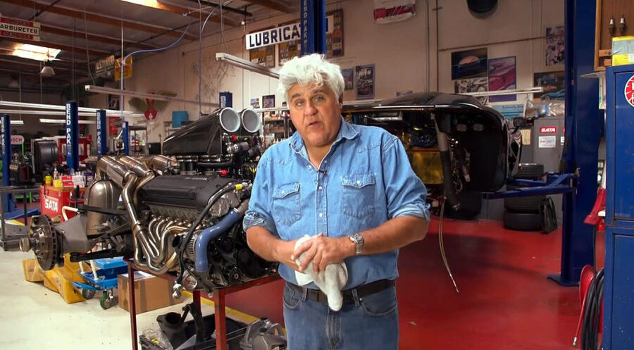 McLaren F1 engine extraction with Jay Leno 27