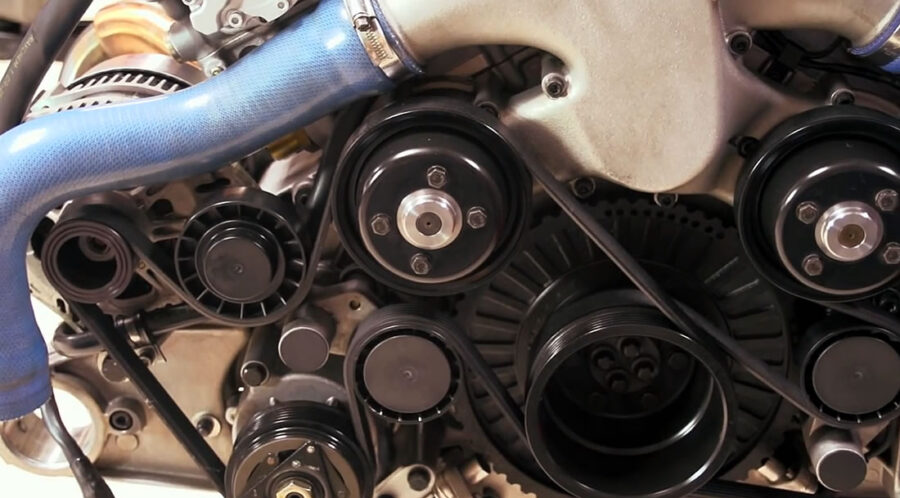 McLaren F1 engine extraction with Jay Leno 24